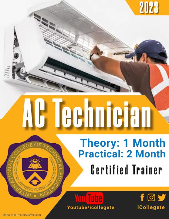#AC Technician Course In Rawalpindi,Shamsabad