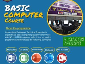 Basic computer course in Kohat KPK