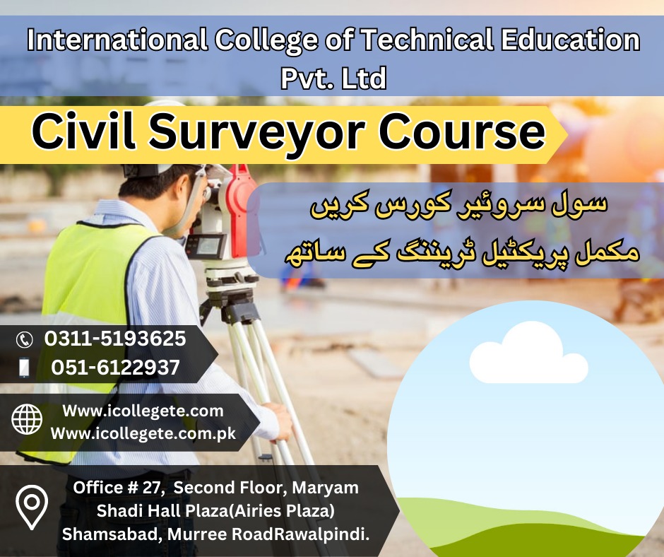 Civil Surveyor Course In Rawalpindi,Islamabad